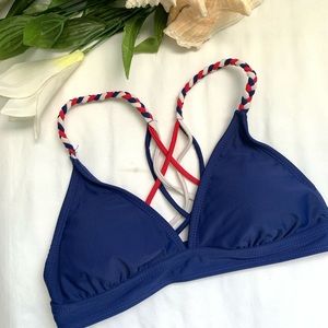 SO America braided Back Swim Top